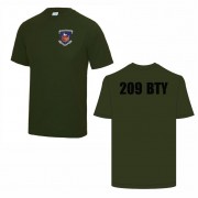 103 Regiment RA - 209 Bty Performance Teeshirt